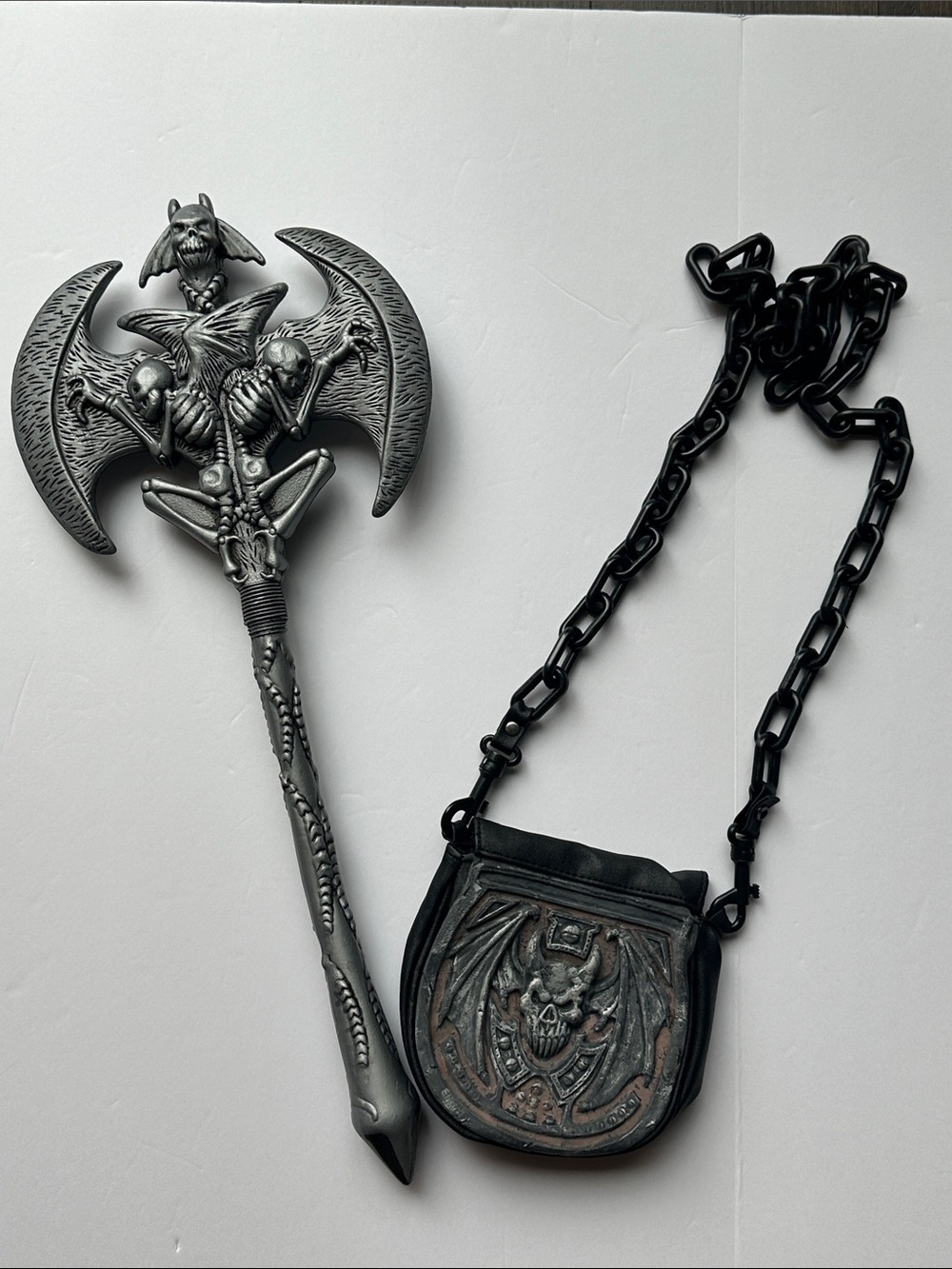 Halloween Costume Accessories- Sword and Crossbody Pouch - Belt Pouch